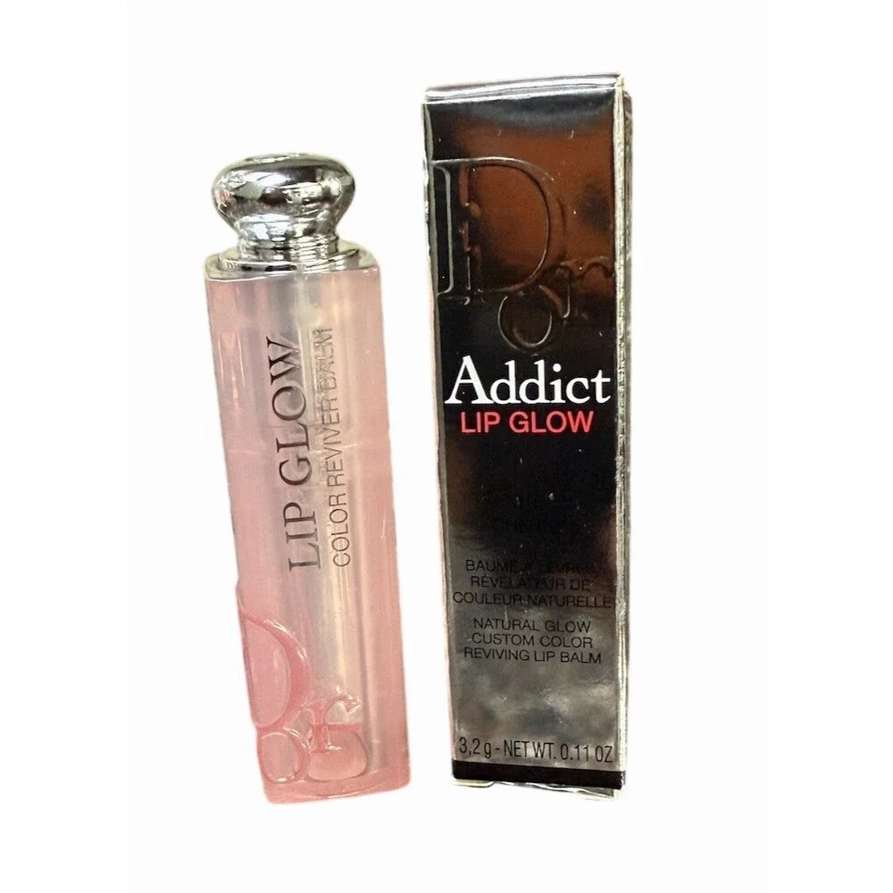 Dior Addict Lip Glow Color Reviver Balm 015 Cherry Tinted Hydrating New In Box